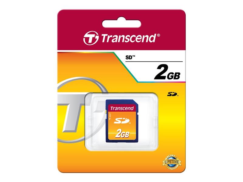 TRANSCEND SDCard 2GB SecureDigital