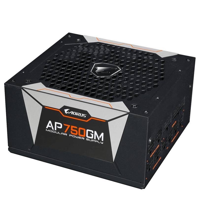 Gigabyte GP-AP750GM power supply unit 750 W 20+4 pin ATX ATX Zwart RENEWED