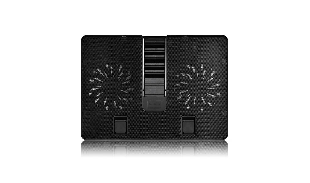 DeepCool U PAL notebook cooling pad 39,6 cm (15.6"") 1000 RPM Zwart