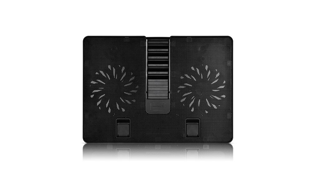 DeepCool U PAL notebook cooling pad 39,6 cm (15.6"") 1000 RPM Zwart