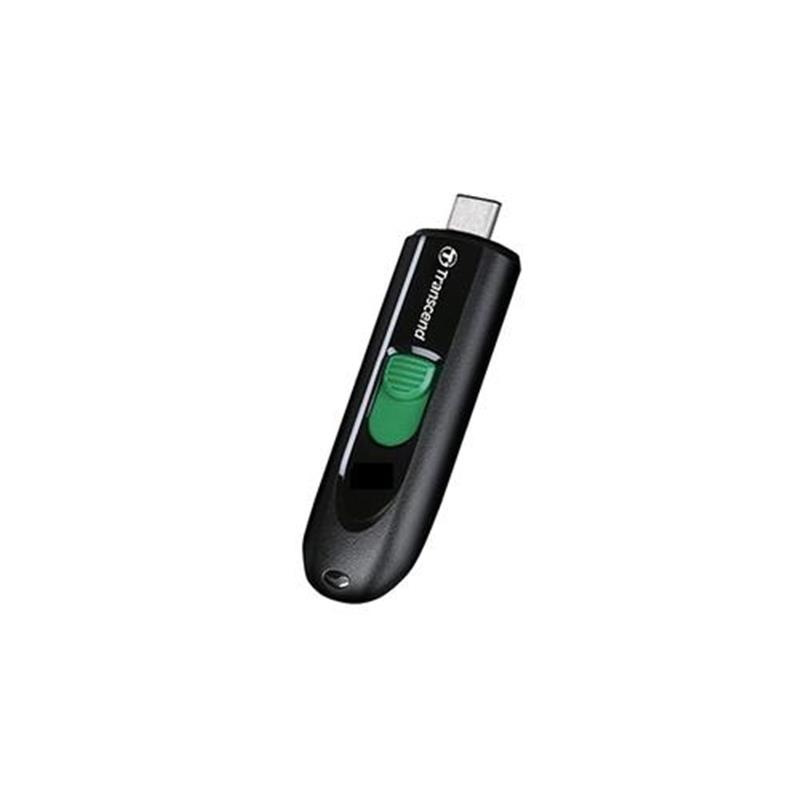 Transcend JetFlash 790C Capless Pen Drive 128GB USB 3 2 Gen 1 Type-C Black