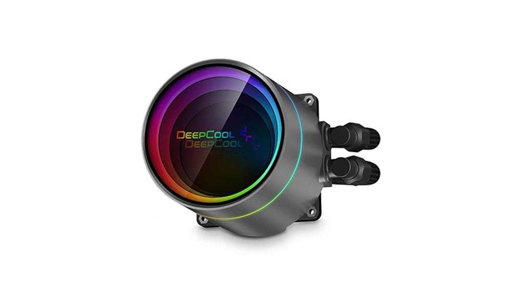 DeepCool CASTLE 240EX A-RGB koelsysteem voor computers Processor Alles-in-één vloeistofkoeler 12 cm Zwart 1 stuk(s)