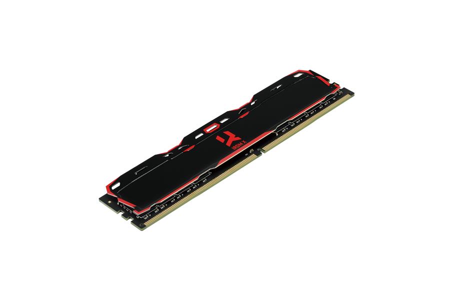 GOODRAM IRDM-X DDR4 DIMM 8GB 3200MHz CL16 16-20-20 1 20 - 1 35 V Black heatspreader with red logo