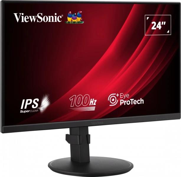 Viewsonic Display VG2408A computer monitor 61 cm (24"") 1920 x 1080 Pixels Full HD LED Zwart