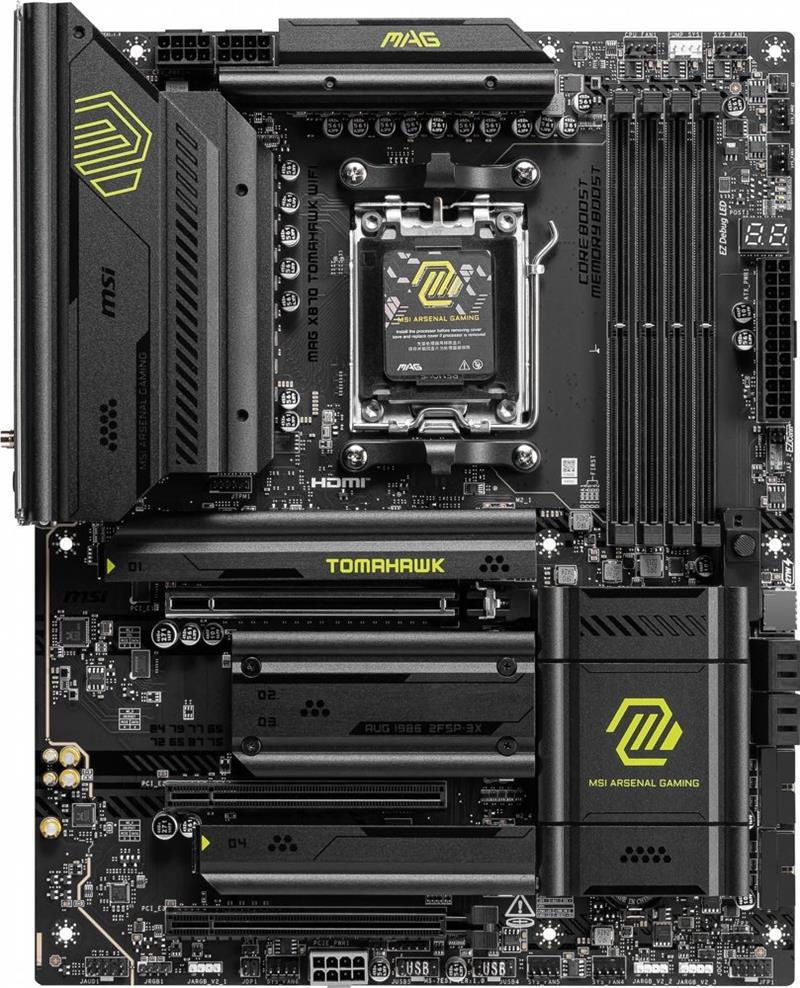 MSI MAG X870 TOMAHAWK WIFI moederbord AMD X870 Socket AM5 ATX