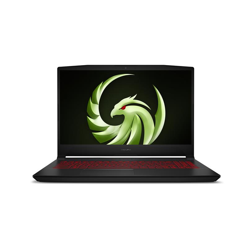 MSI Bravo 15 B5DD-038NL Laptop 39,6 cm (15.6"") Full HD AMD Ryzen™ 7 5800H 8 GB DDR4-SDRAM 512 GB SSD AMD Radeon RX 5500M Wi-Fi 6 (802.11ax) Windows 1