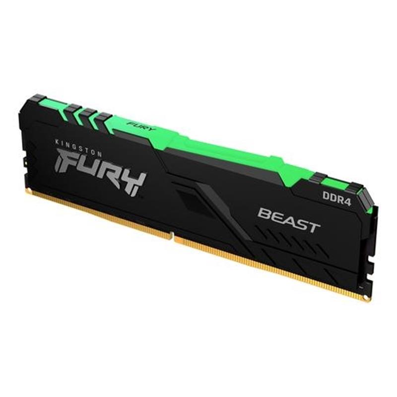 Kingston 16GB 3200MHz DDR4 DIMM 2K FURY Beast RGB