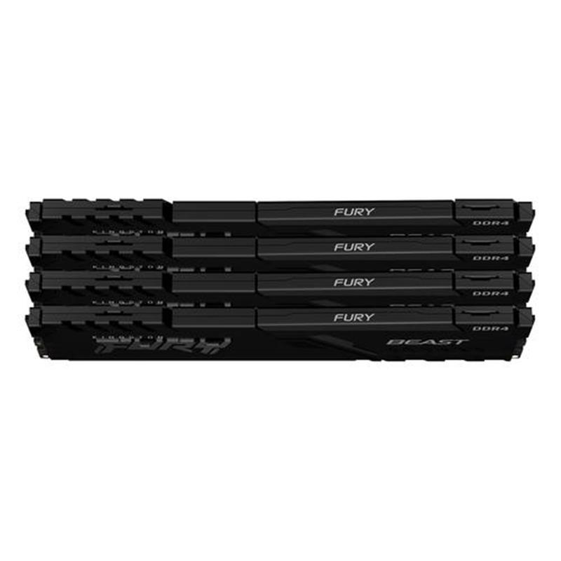 Kingston Technology FURY Beast geheugenmodule 128 GB 4 x 32 GB DDR4 3600 MHz
