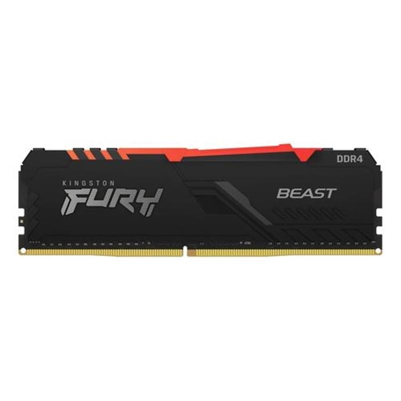 Kingston Technology FURY Beast RGB geheugenmodule 32 GB 1 x 32 GB DRAM 3200 MHz