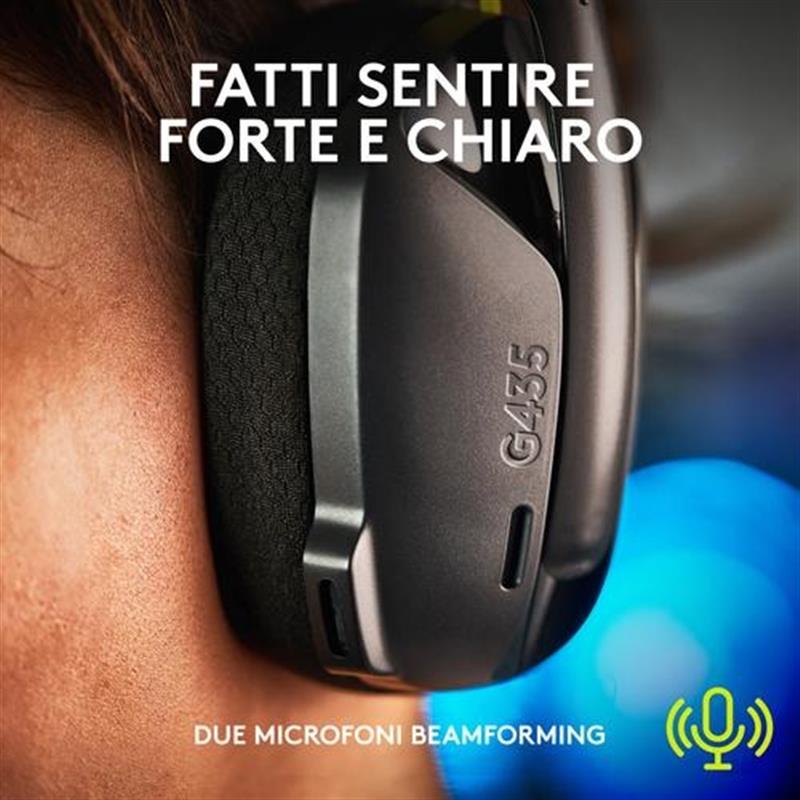 LOGI G435 LIGHTSPEED Wireless Headset