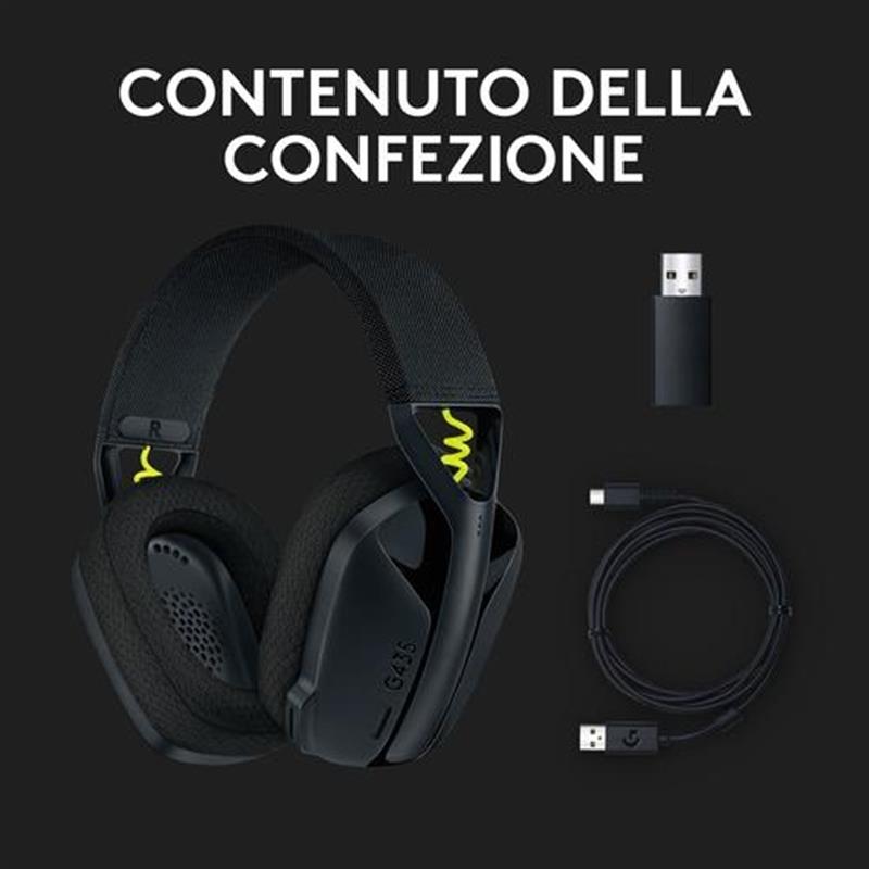 LOGI G435 LIGHTSPEED Wireless Headset