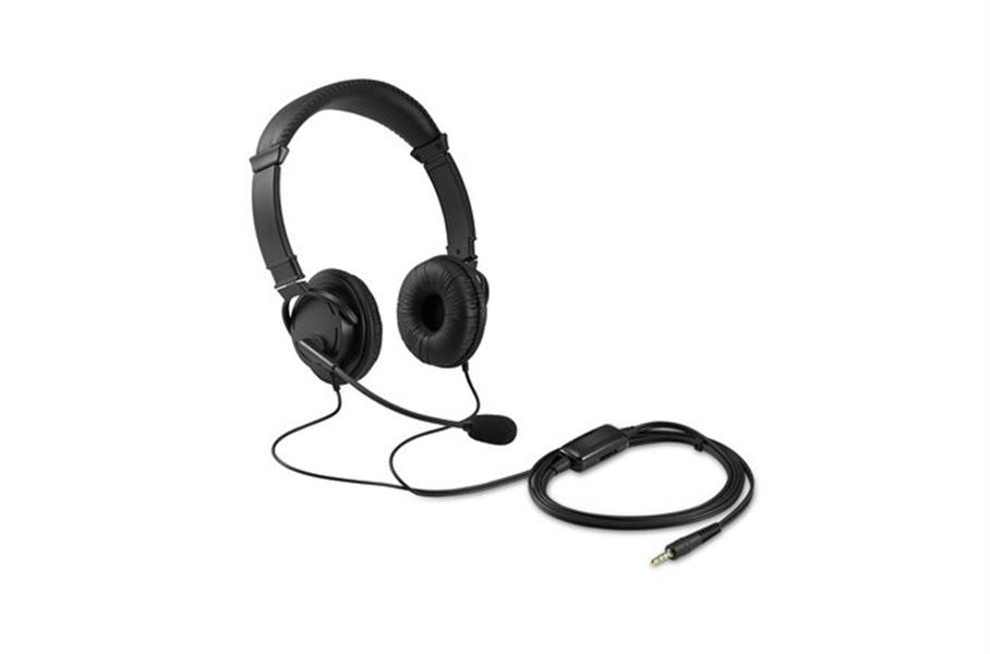 Kensington Hi-Fi Headphones met Mic en Volume Control