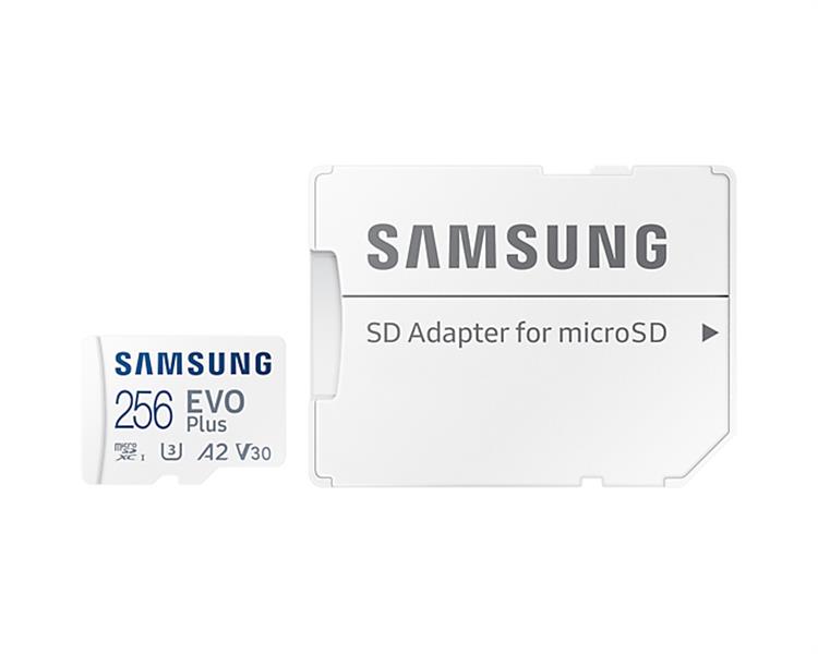 Samsung EVO Plus flashgeheugen 256 GB MicroSDXC UHS-I Klasse 10