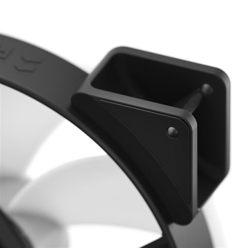 Fractal Design Prisma AL-18 PWM Computer behuizing Ventilator 18 cm Zwart, Wit 1 stuk(s)