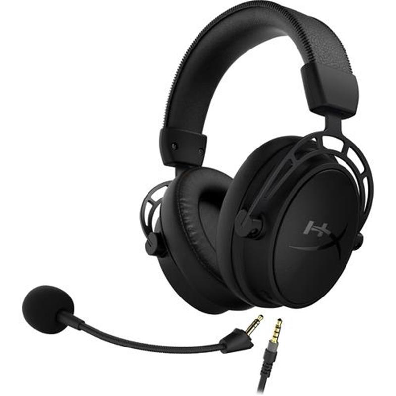 HP HyperX Cloud Alpha S - Gaming Headset (Black) Hoofdtelefoons Bedraad Hoofdband Gamen Zwart