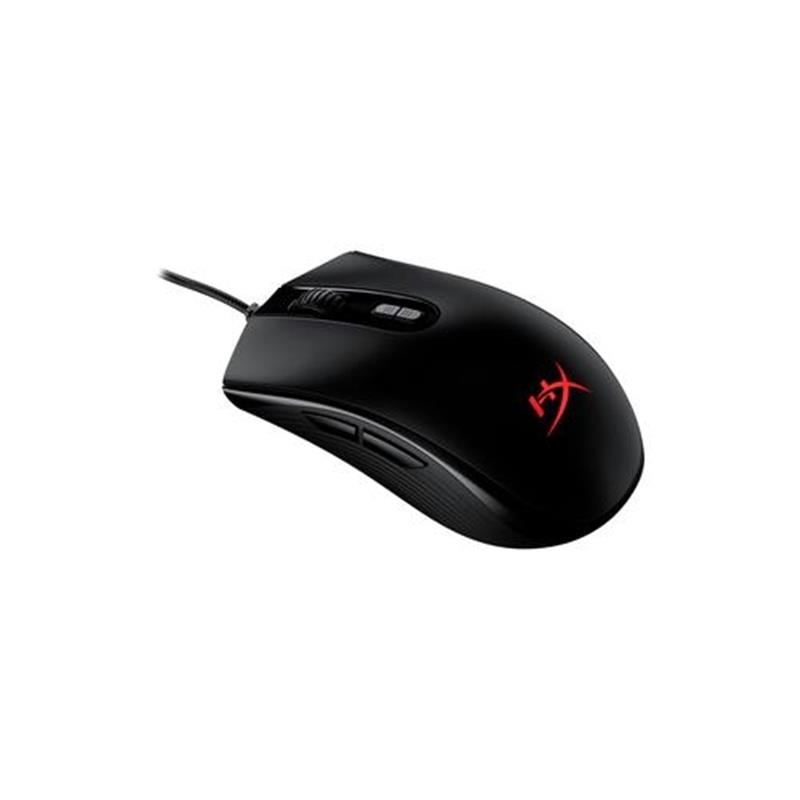 HP HyperX Pulsefire Core - Gaming Mouse (Black) muis Ambidextrous USB Type-A Optisch 6200 DPI