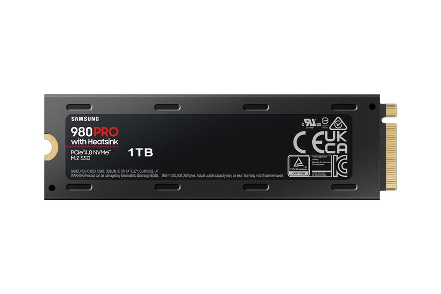 Samsung 980 PRO M.2 1 TB PCI Express 4.0 V-NAND MLC NVMe