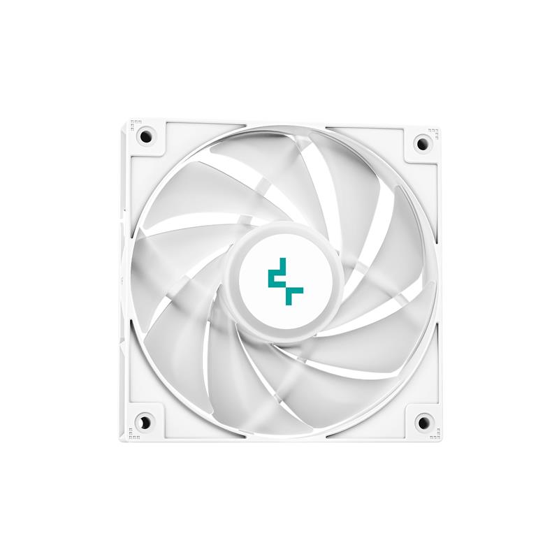 DeepCool LE520 WH Processor Alles-in-één vloeistofkoeler 12 cm Wit 1 stuk(s)