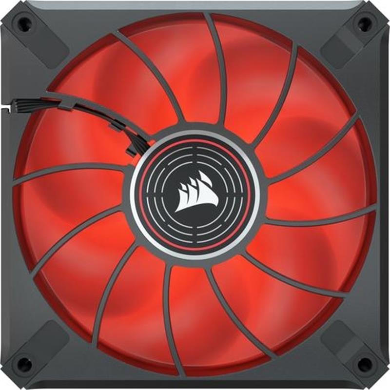 Corsair ML120 LED ELITE 120mm Red LED Fan 1p