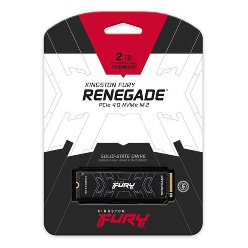 Kingston 2TB FURY Renegade PCIe 4 0 NVMe M 2 SSD