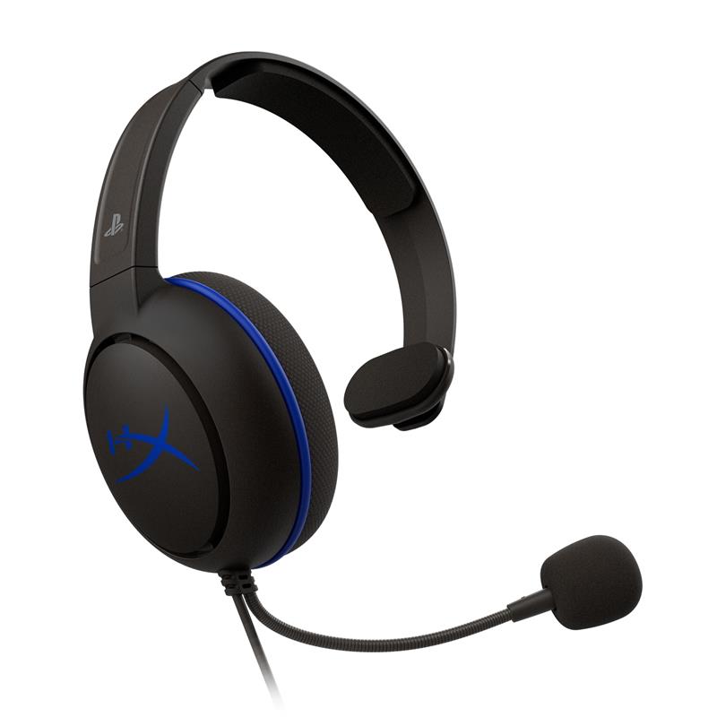 HP HyperX CloudX Chat Headset Bedraad Hoofdband Gamen Zwart, Blauw