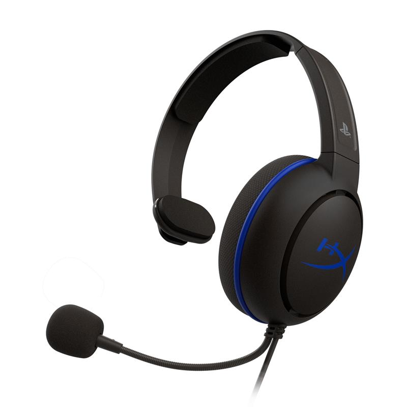 HP HyperX CloudX Chat Headset Bedraad Hoofdband Gamen Zwart, Blauw