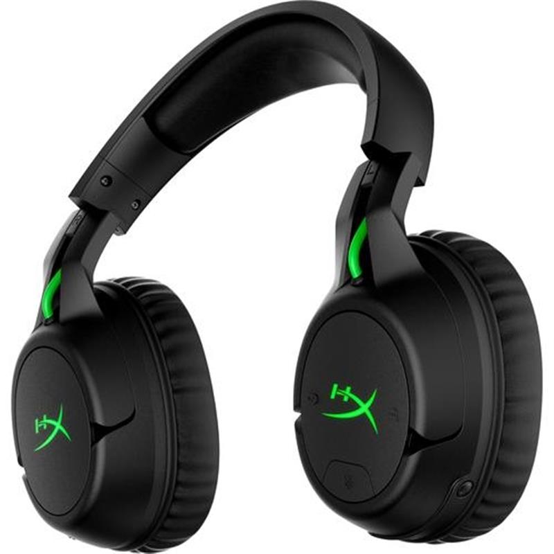 HyperX CloudX Flight - Wireless Gaming Headset (Black-Green) - Xbox Draadloos Handheld Oproepen/muziek Zwart, Groen