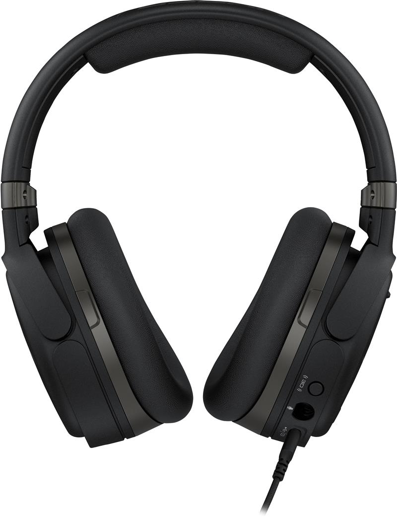 HP HyperX Cloud Orbit S Headset Bedraad en draadloos Hoofdband Gamen USB Type-C Zwart, Grijs