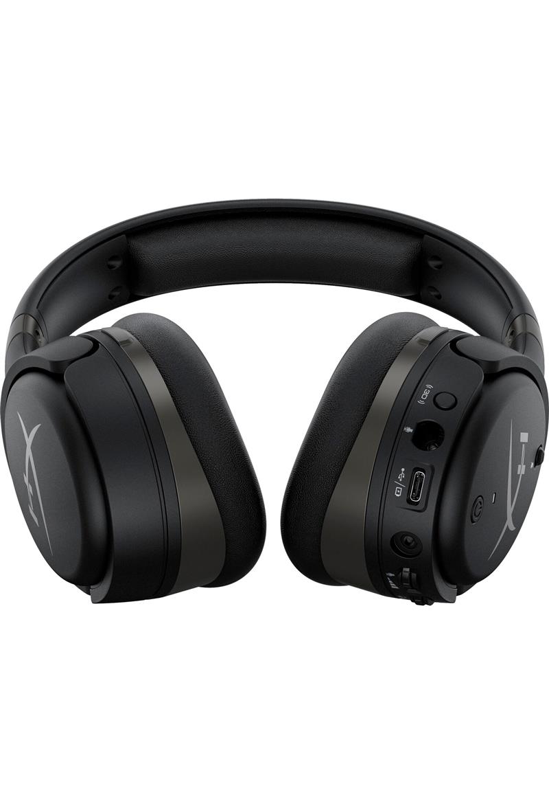 HP HyperX Cloud Orbit S Headset Bedraad en draadloos Hoofdband Gamen USB Type-C Zwart, Grijs