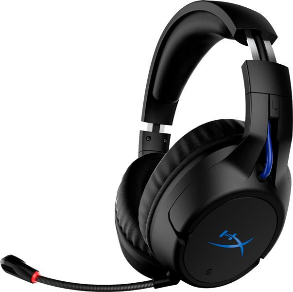 HP HyperX Cloud Flight - Wireless Gaming Headset (Black-Blue) - PS5-PS4 Bedraad en draadloos Hoofdband Gamen Zwart