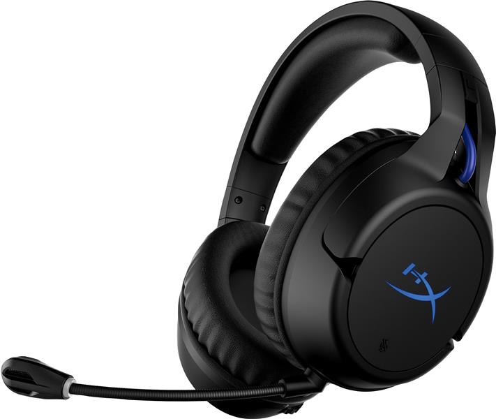 HP HyperX Cloud Flight - Wireless Gaming Headset (Black-Blue) - PS5-PS4 Bedraad en draadloos Hoofdband Gamen Zwart