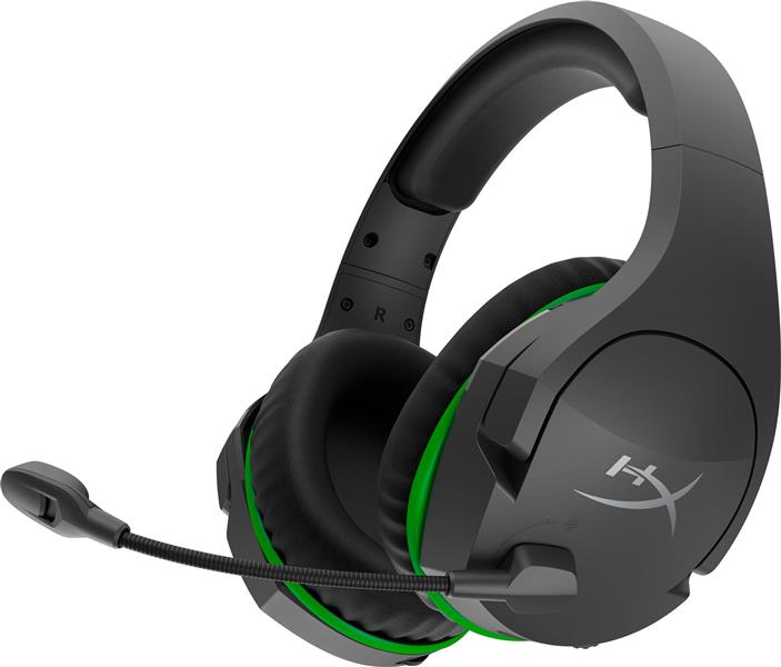 HP HyperX CloudX Stinger Core - Wireless Gaming Headset (Black-Green) - Xbox Draadloos Hoofdband Gamen Zwart, Groen