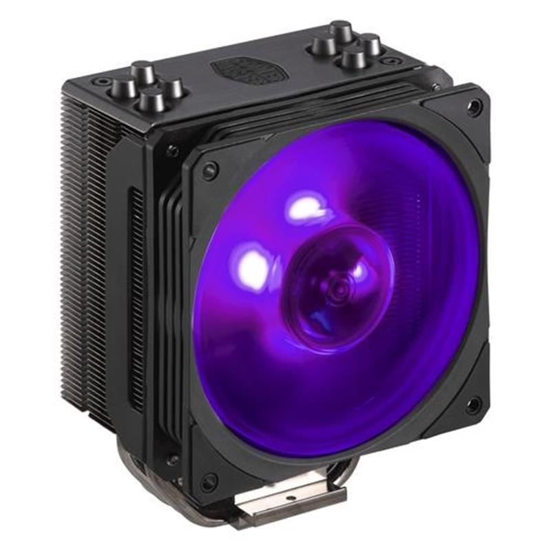 Cooler Master Hyper 212RGB Black edition w LGA1700 120mm 650-2000 RPM 4-heatpipe