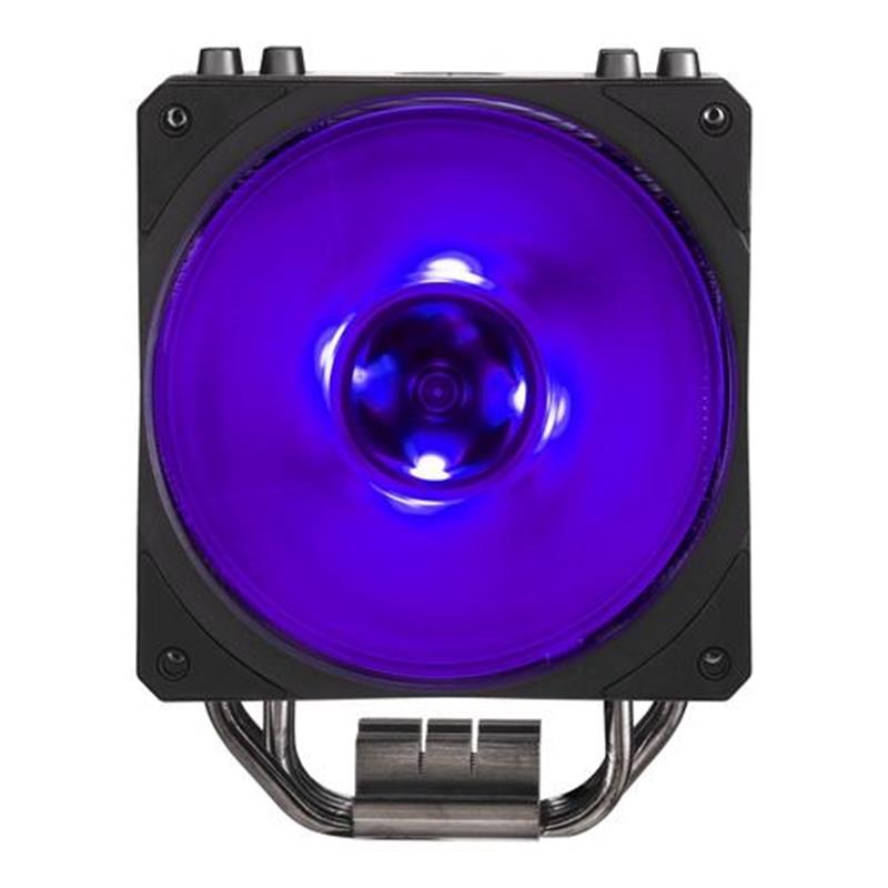 Cooler Master Hyper 212RGB Black edition w LGA1700 120mm 650-2000 RPM 4-heatpipe