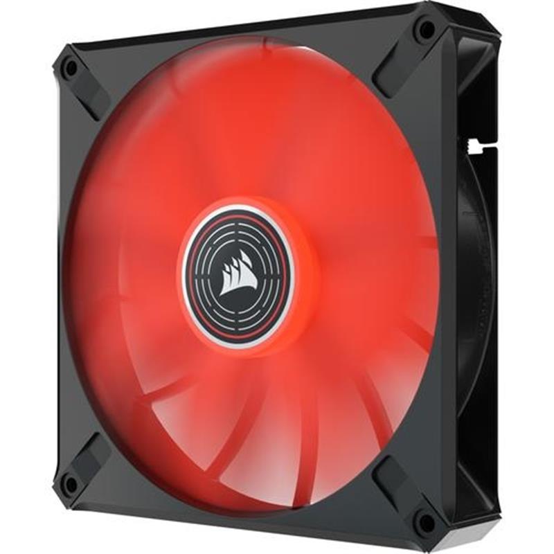 Corsair ML140 LED ELITE 140mm Red LED Fan 1P