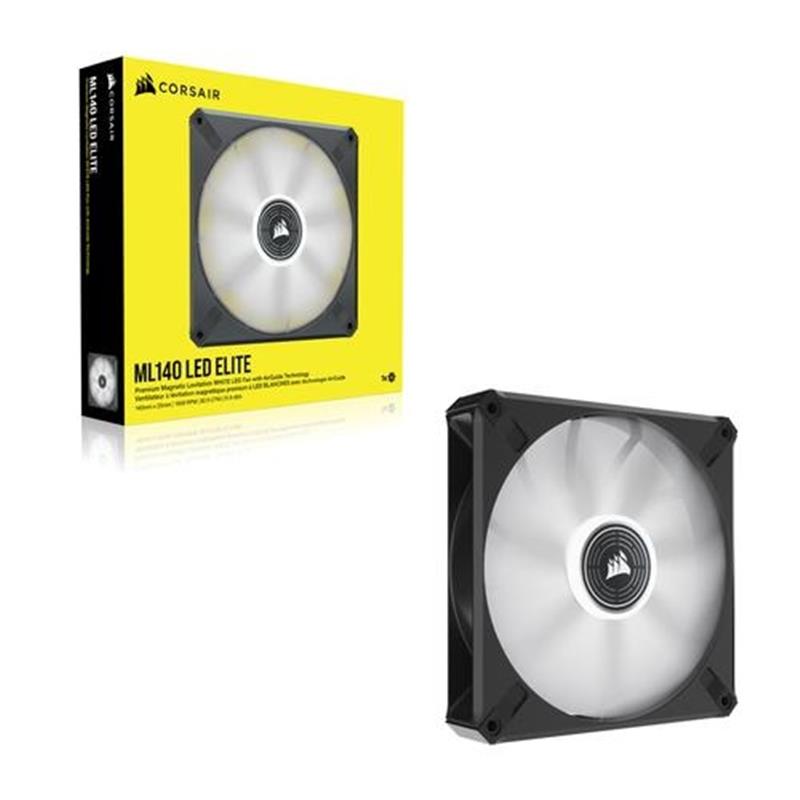 Corsair ML140 LED ELITE 140mm White LED Fan 1P