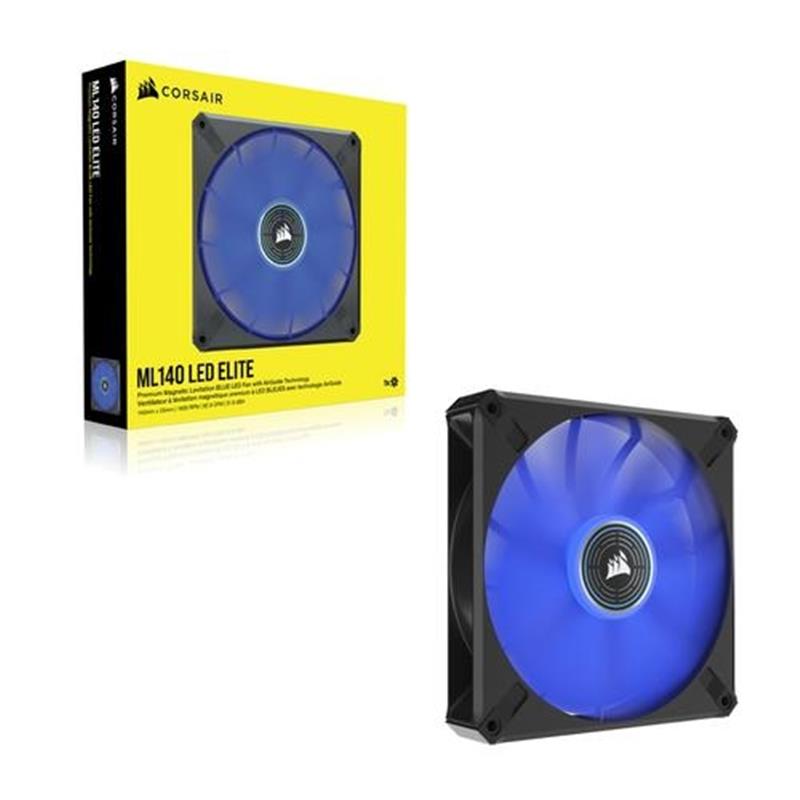 Corsair ML140 LED ELITE 140mm Blue LED Fan 1P