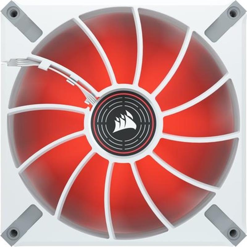 Corsair ML140 LED ELITE WHITE 140 Red LED Fan 1P