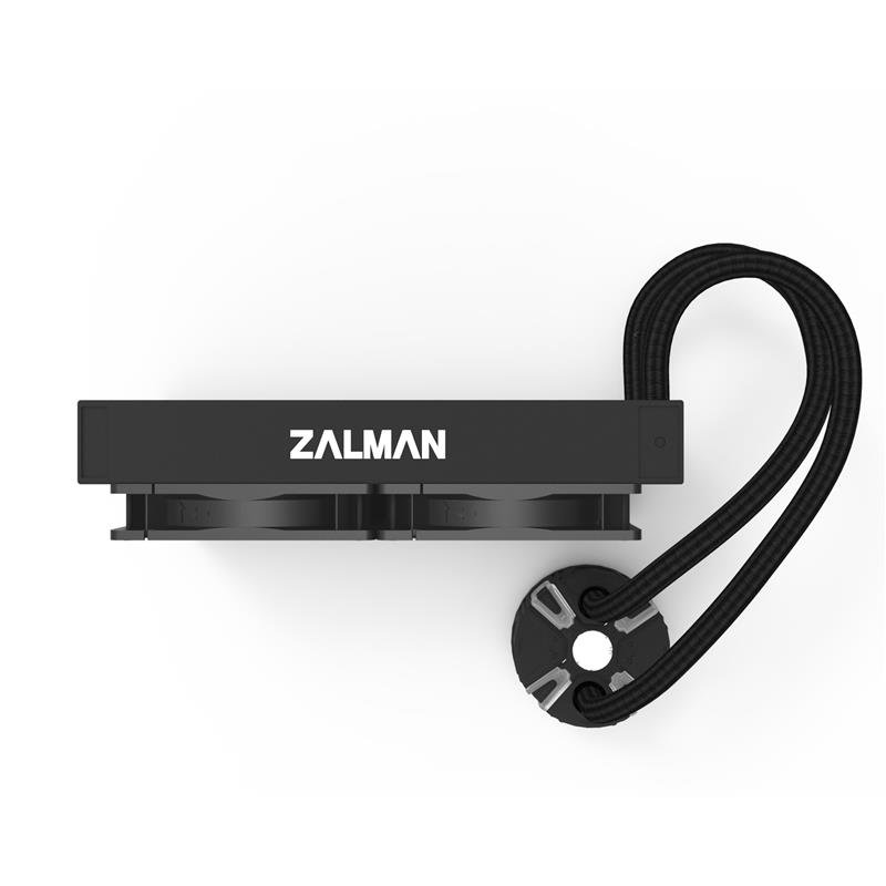 Zalman Reserator5 Z24 Black CPU Liquid Cooler 240mm Radiator 2 x SF120 ARGB fan Processor Alles-in-één vloeistofkoeler 12 cm Zwart