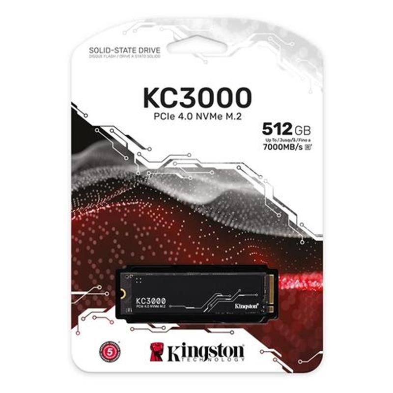 512G KC3000 NVMe M 2 SSD PCIe 4 0