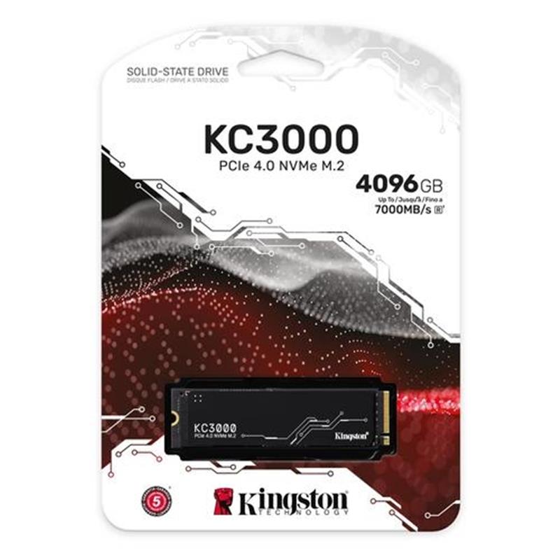 KINGSTON KC3000 4096GB M 2 PCIe