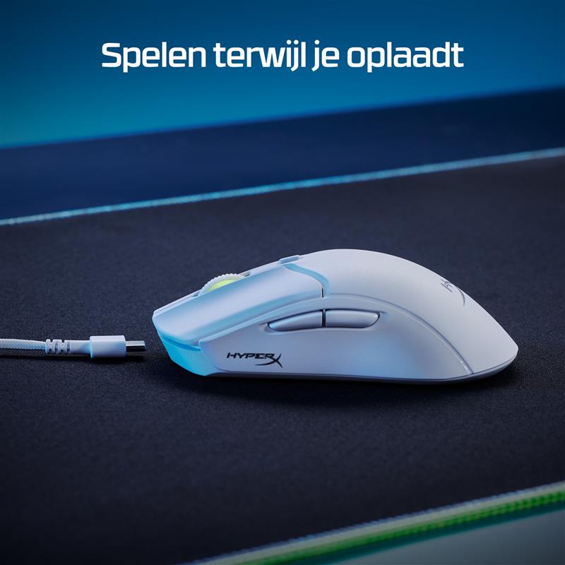 HyperX Pulsefire Haste White Wireless Gaming Mouse