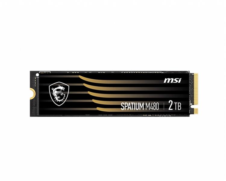 MSI SPATIUM M480 M.2 2000 GB PCI Express 4.0 3D NAND NVMe