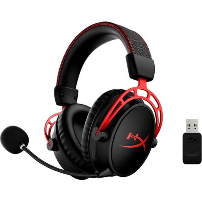 HyperX Cloud Alpha - Wireless Gaming Headset (zwart-rood)