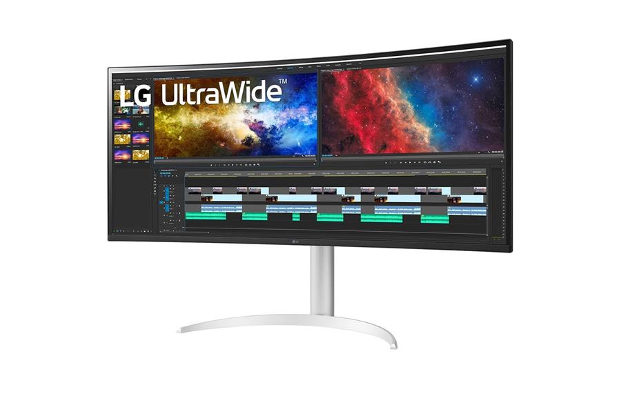 LG 38WP85C-W 96,5 cm (38) 3840 x 1600 Pixels UltraWide Quad HD+ LED Wit