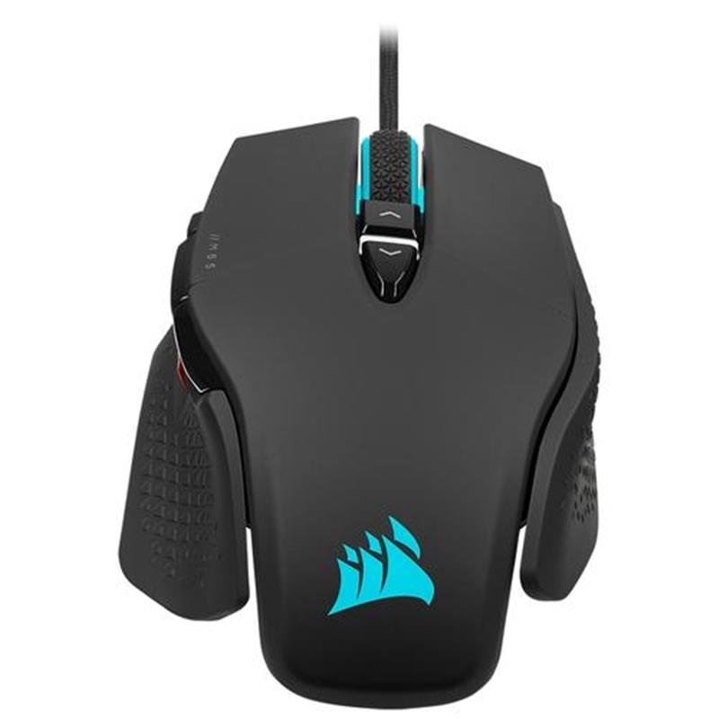 Corsair M65 RGB ULTRA Mouse Silver ALU Black