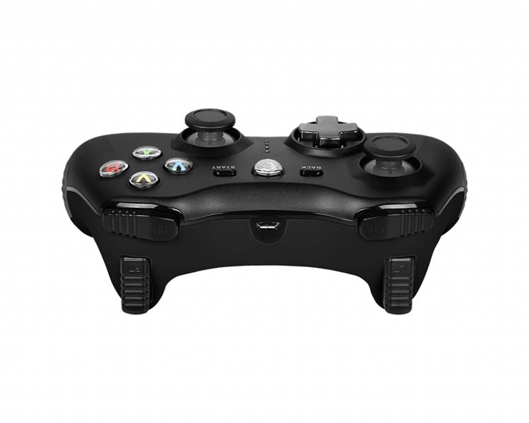 MSI Force GC30 V2 Zwart USB 2.0 Gamepad Analoog/digitaal Android, PC