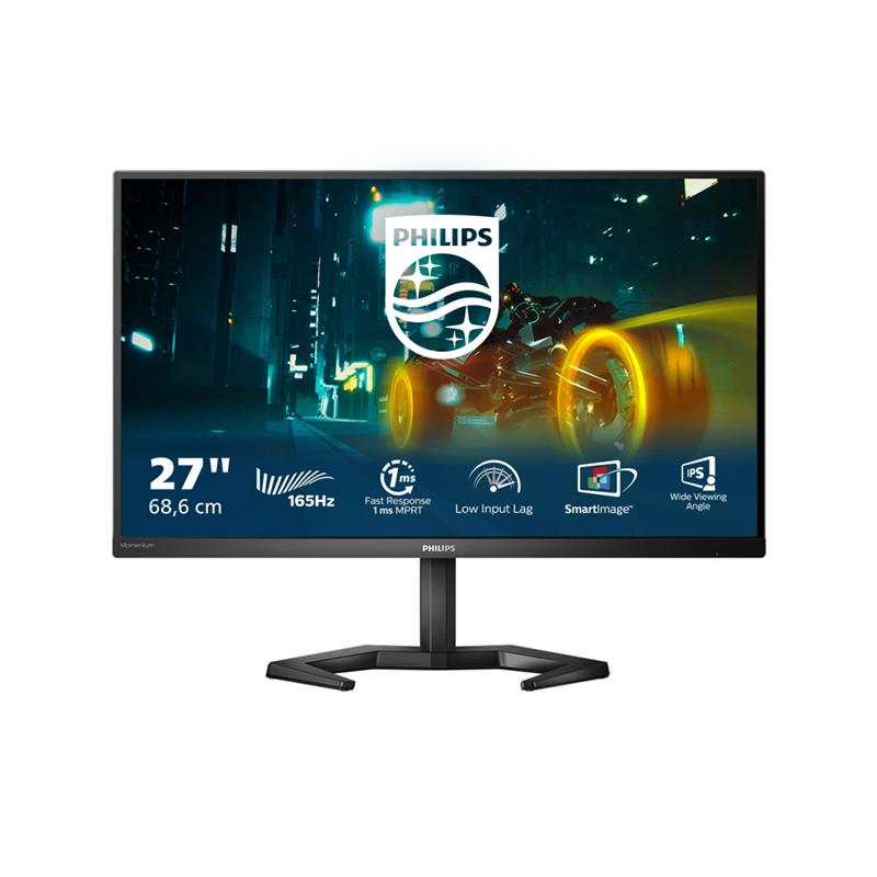 Philips Momentum 27M1N3200VA/00 LED display 68,6 cm (27"") 1920 x 1080 Pixels Full HD Zwart Philips Momentum 27M1N3200VA/00 LED display 68,6 cm (27"") 1920 x 1080 Pixels Full HD Zwart