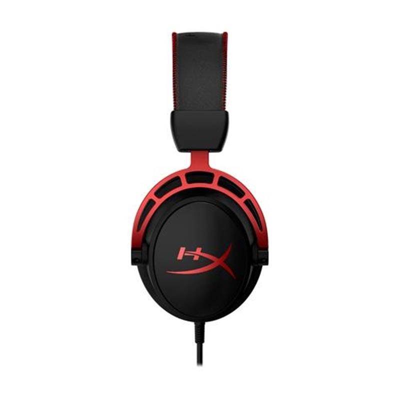 HP HyperX Cloud Alpha Headset Bedraad Hoofdband Gamen Zwart Rood