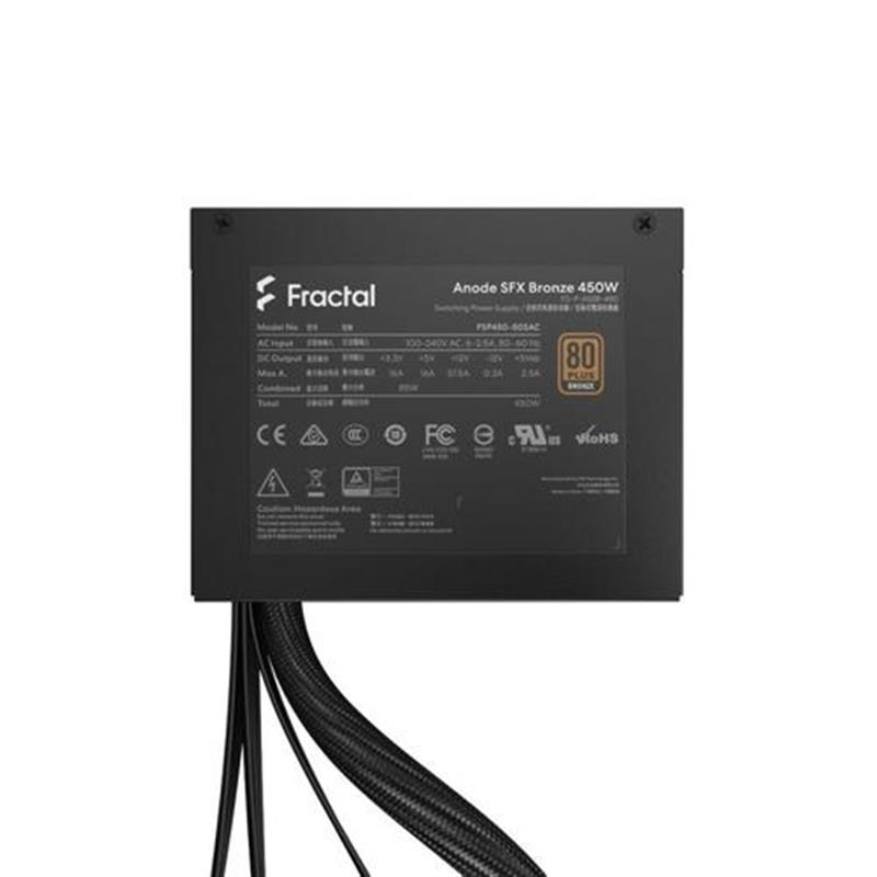 Fractal Design Anode power supply unit 450 W 20-pin ATX SFX Zwart